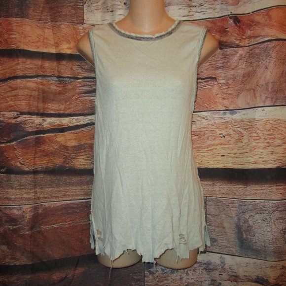 We The Free People Ringer Distressed Vintage Tee - Picture 11 of 12
